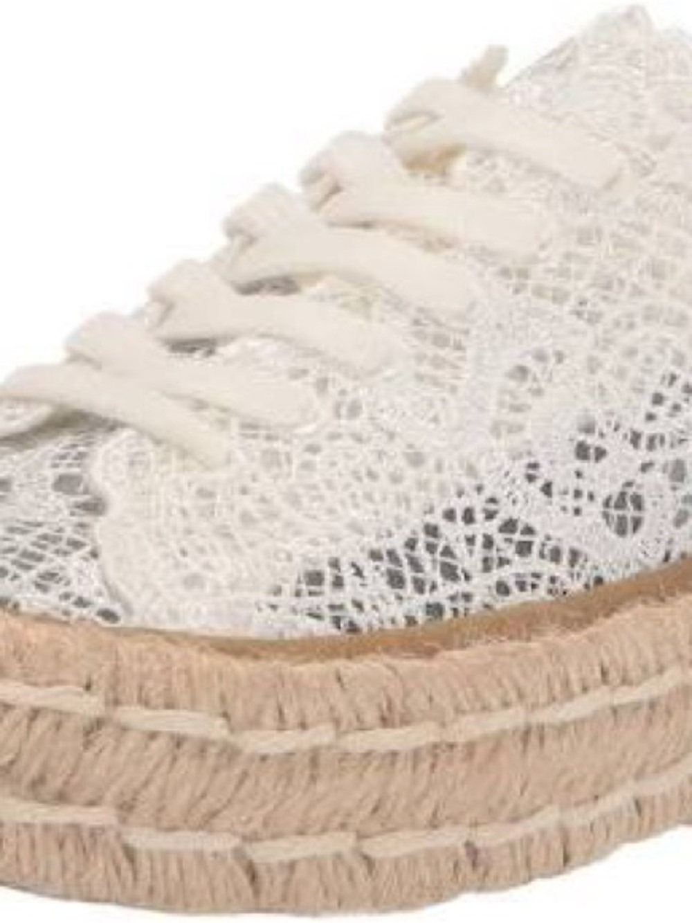 Seavees Coronado Lace Espadrille Platform Sneaker - Ivory